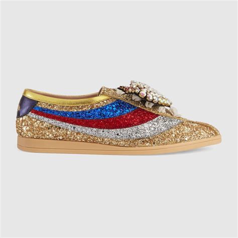 gucci falacer glitter sneaker|Gucci Falacer Glitter Sneakers .